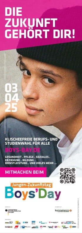 Boys Day Plakat 2025